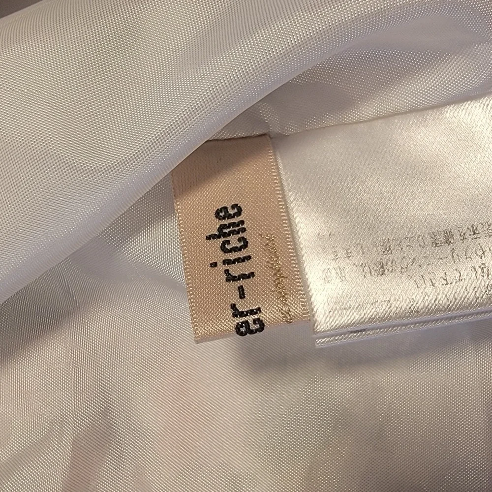 Apuweiser-riche Skirt Floral Pleated Mini J Fashion‎ Women's 0 White Textured